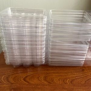Transparent Plastic Trays for Wax Melts